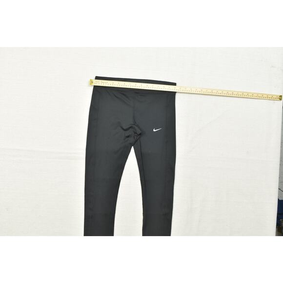 Nike Dri-FIT Women's Black Running Capri Skinny Legging Size M Activewear - Picture 5 of 8